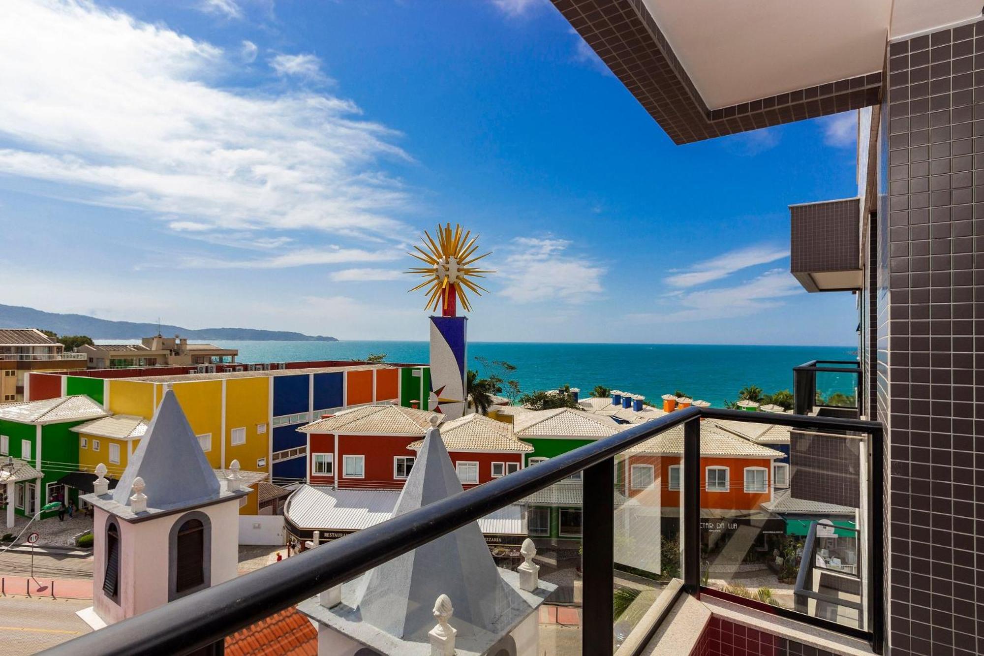 Aion Suites 303 - Lindo Apartamento Com Vista Para O Mar, A 60M Da Praia De Bombinhas, Com Piscina E Academia No Rooftop. Экстерьер фото